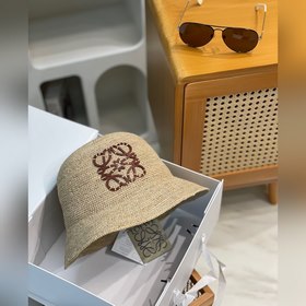 LOEWE 春夏新品草編帽 [升級版 今年重工提升采用進口細小拉菲草 編織而成