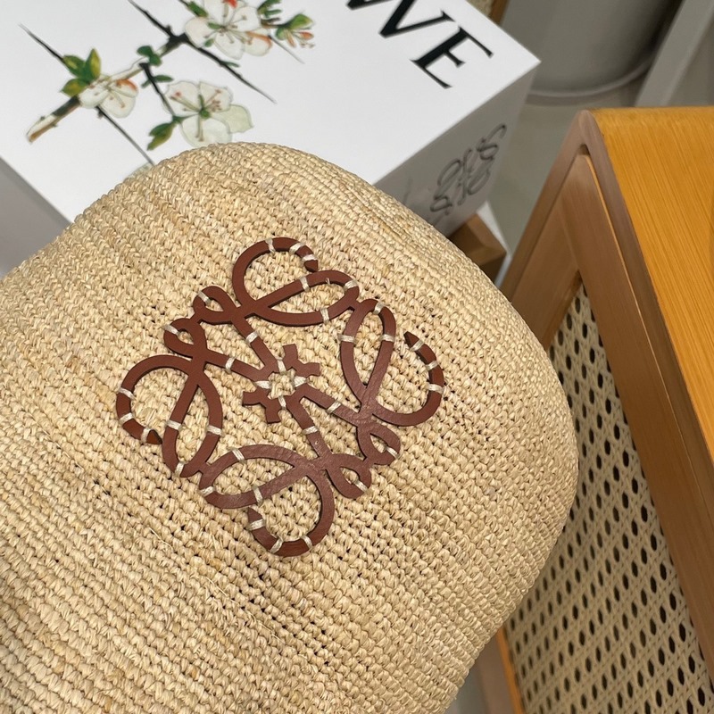 LOEWE 春夏新品草編帽 [升級版 今年重工提升采用進口細小拉菲草 編織而成