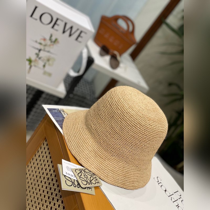 LOEWE 春夏新品草編帽 [升級版 今年重工提升采用進口細小拉菲草 編織而成