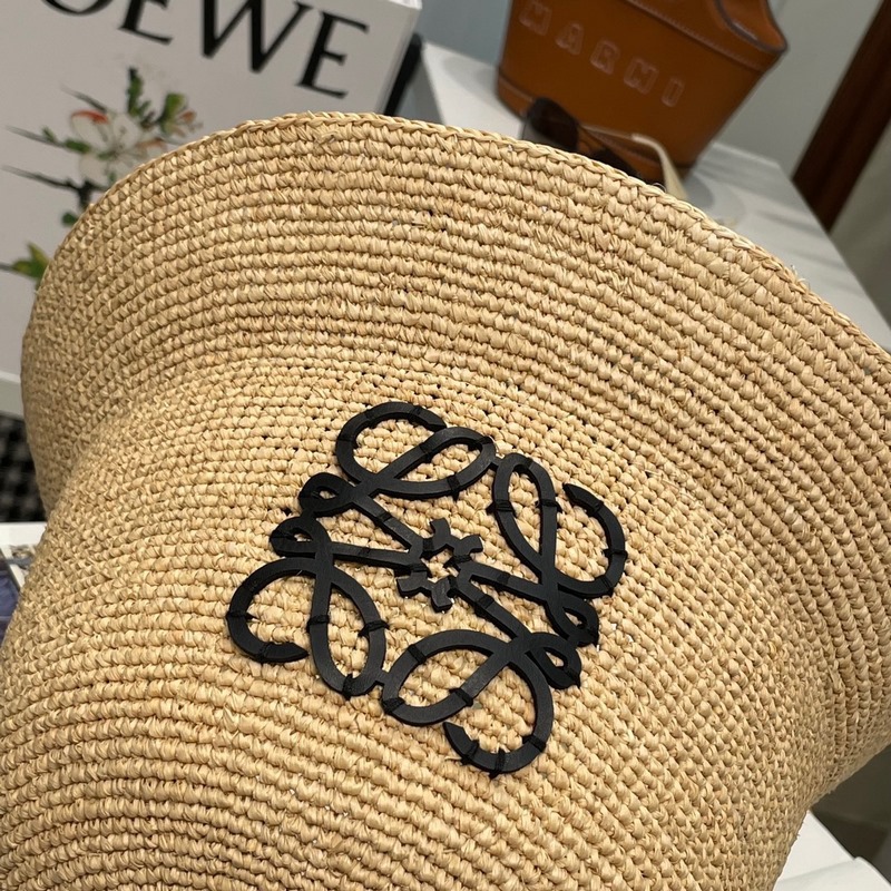 LOEWE 春夏新品草編帽 [升級版 今年重工提升采用進口細小拉菲草 編織而成