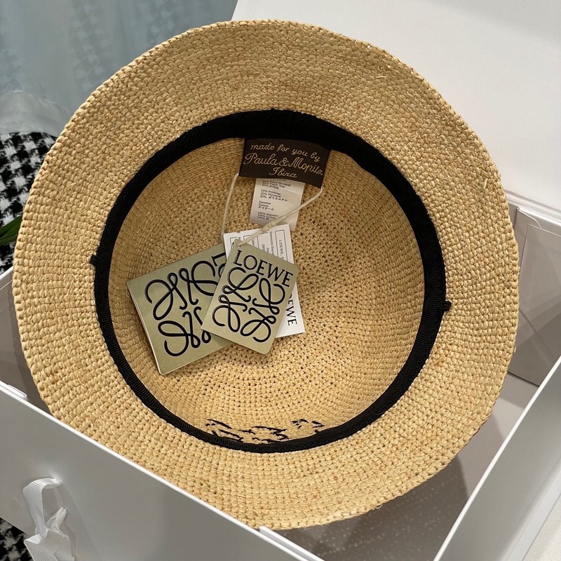LOEWE 春夏新品草編帽 [升級版 今年重工提升采用進口細小拉菲草 編織而成