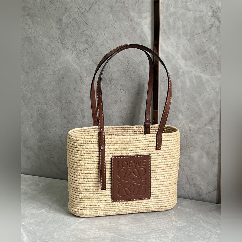 new 爆款菜籃子來咯現(xiàn)貨 basket 方形菜籃子 被問爆啦 進口拉菲草 全手