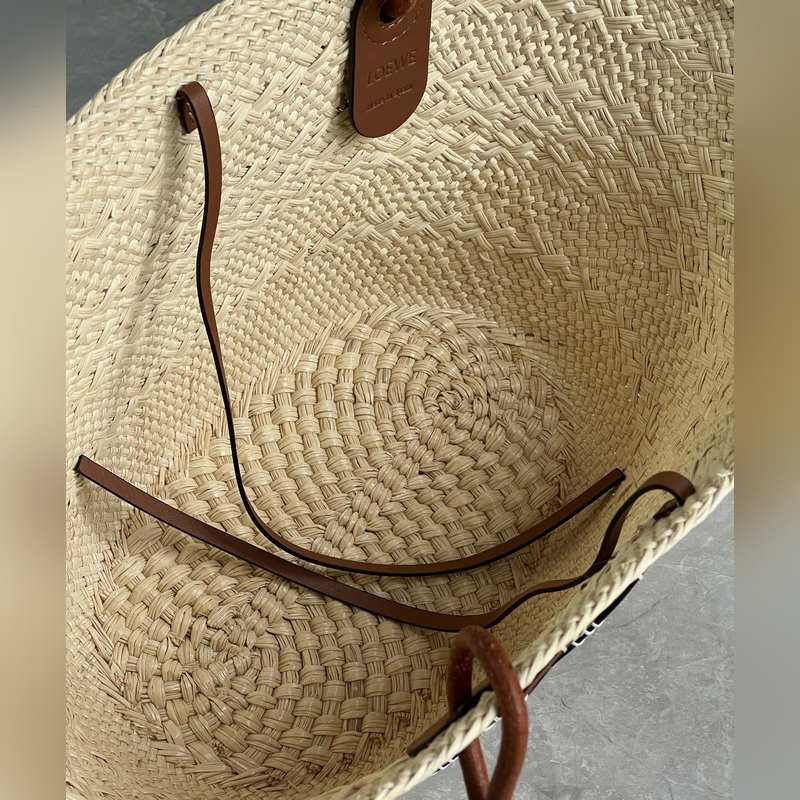 new 爆款菜籃子 現貨秒發 Anagram Basket 草編包 純手工編織而