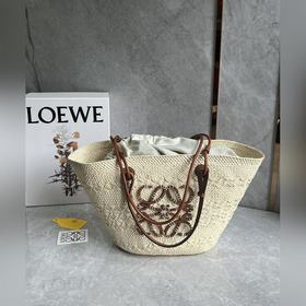 new 爆款菜籃子 現貨秒發 Anagram Basket 草編包 純手工編織而