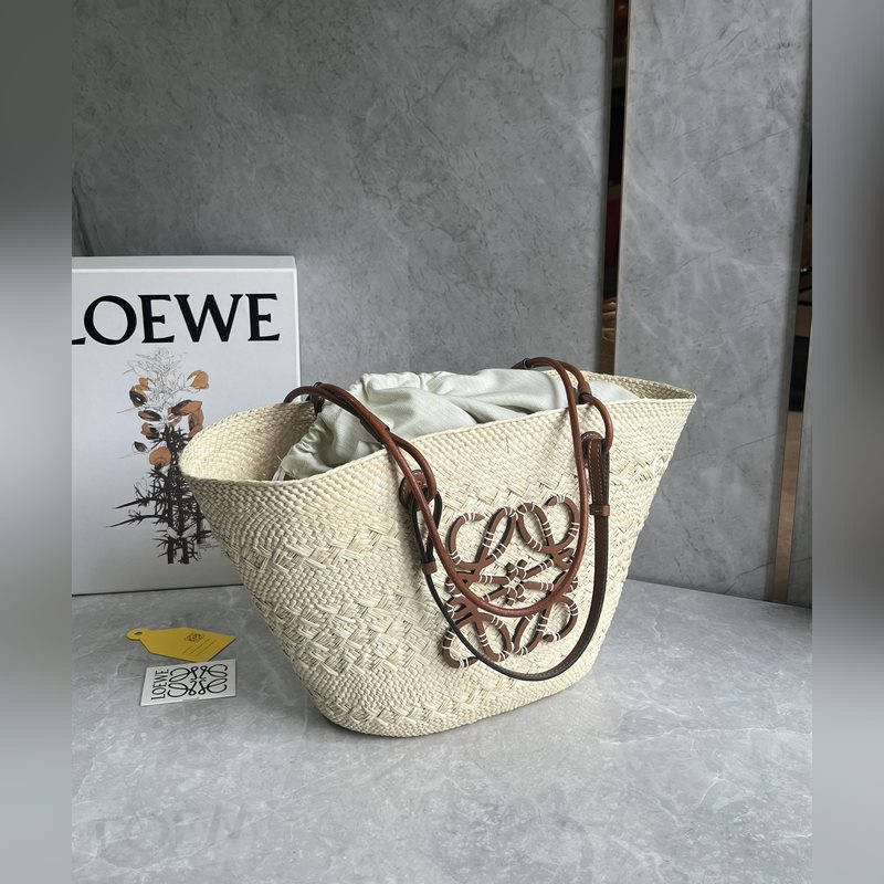 new 爆款菜籃子 現(xiàn)貨秒發(fā) Anagram Basket 草編包 純手工編織而