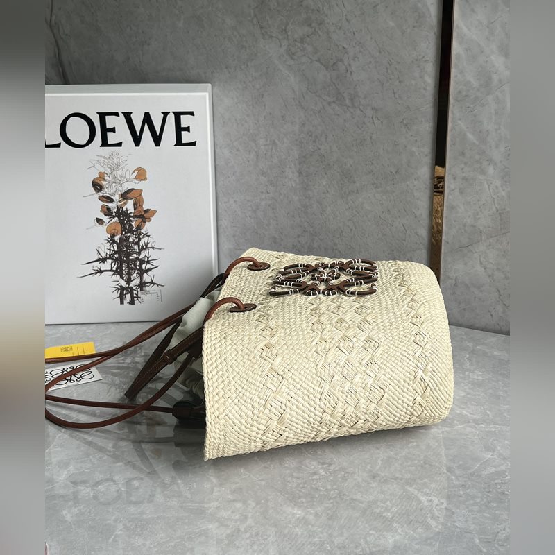 new 爆款菜籃子 現(xiàn)貨秒發(fā) Anagram Basket 草編包 純手工編織而