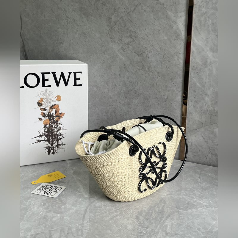 new 爆款菜籃子 現(xiàn)貨秒發(fā) Anagram Basket 草編包 純手工編織而