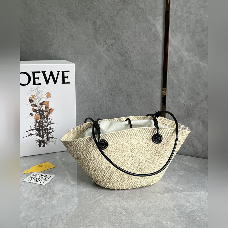 new 爆款菜籃子 現(xiàn)貨秒發(fā) Anagram Basket 草編包 純手工編織而