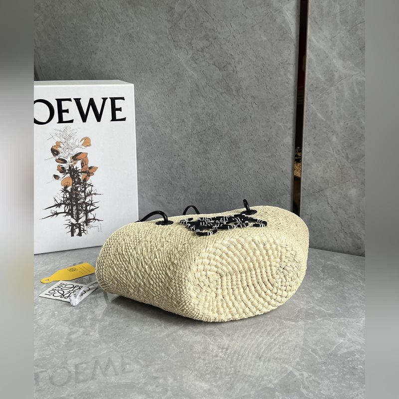 new 爆款菜籃子 現(xiàn)貨秒發(fā) Anagram Basket 草編包 純手工編織而