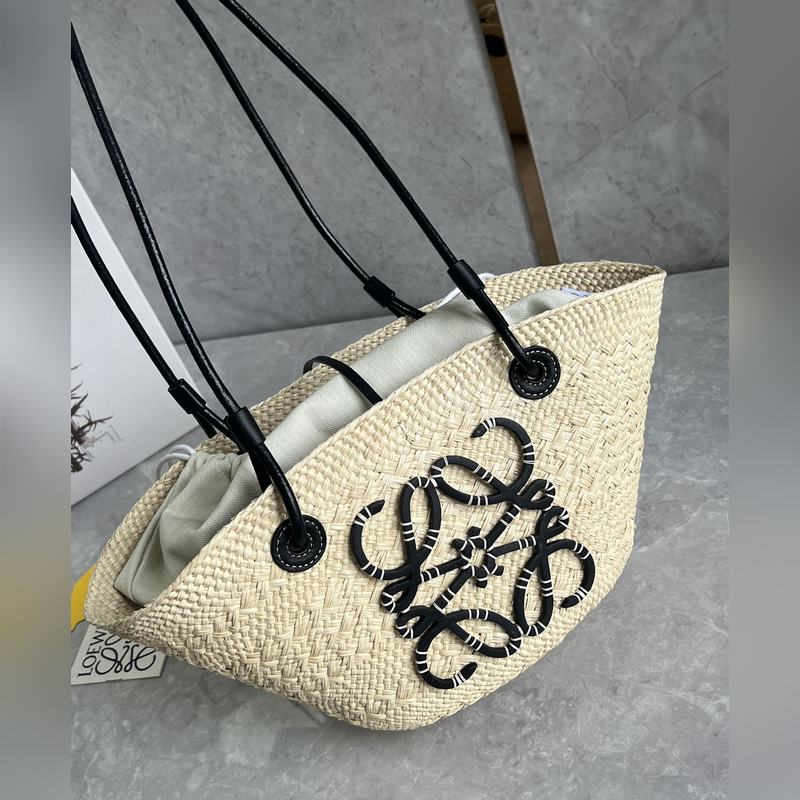 new 爆款菜籃子 現(xiàn)貨秒發(fā) Anagram Basket 草編包 純手工編織而