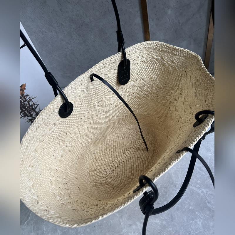 new 爆款菜籃子 現(xiàn)貨秒發(fā) Anagram Basket 草編包 純手工編織而