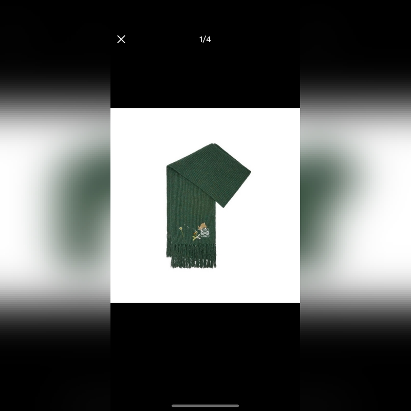 LoewexSunafujita聯名款 小兔花卉刺繡流蘇 原單！重磅推薦！新款針