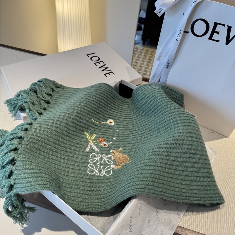 LoewexSunafujita聯名款 小兔花卉刺繡流蘇 原單！重磅推薦！新款針