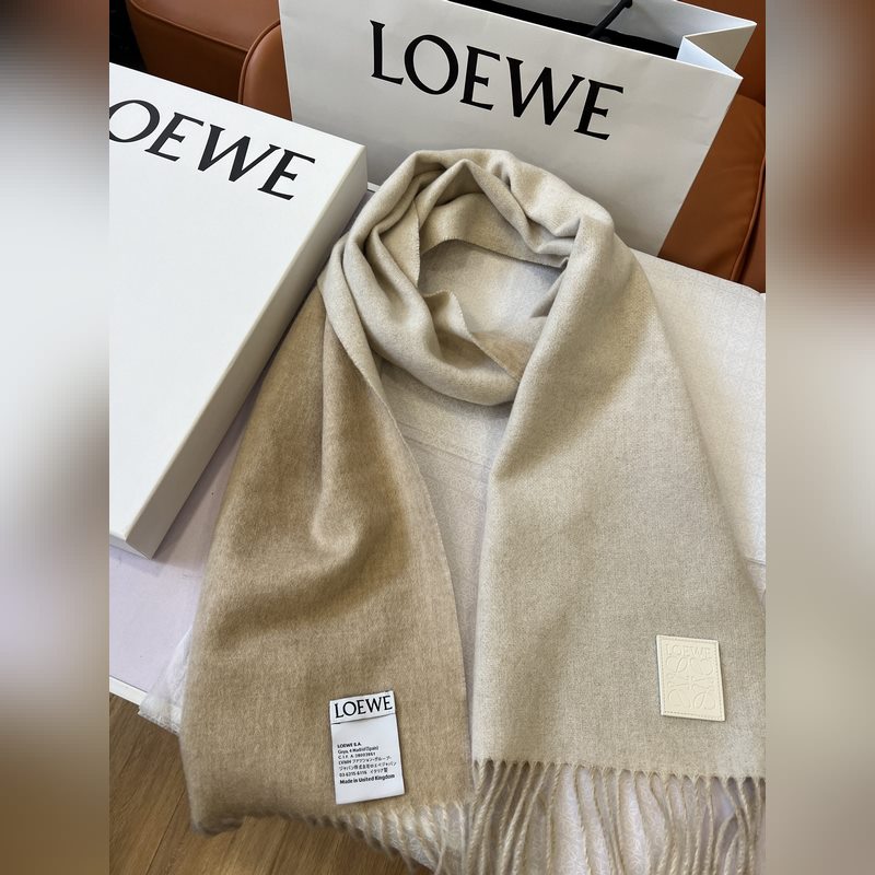 男士圍巾最帥的一款 Loewe專櫃爆掉的款 配色實(shí)屬好看 非常百搭 怎麼戴怎麼好