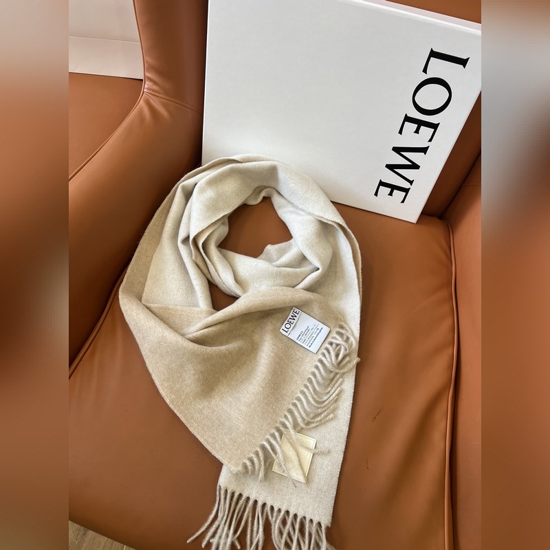 男士圍巾最帥的一款 Loewe專櫃爆掉的款 配色實(shí)屬好看 非常百搭 怎麼戴怎麼好