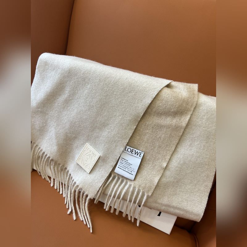 男士圍巾最帥的一款 Loewe專櫃爆掉的款 配色實(shí)屬好看 非常百搭 怎麼戴怎麼好