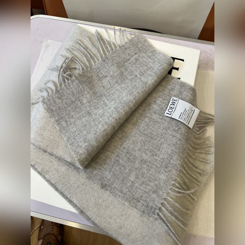 男士圍巾最帥的一款 Loewe專(zhuān)櫃爆掉的款 配色實(shí)屬好看 非常百搭 怎麼戴怎麼好