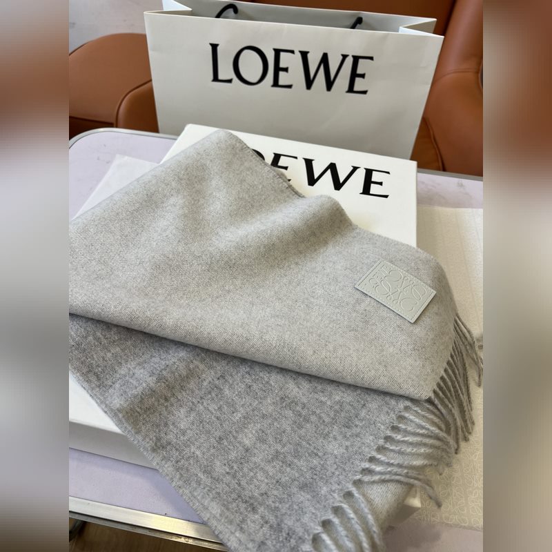 男士圍巾最帥的一款 Loewe專(zhuān)櫃爆掉的款 配色實(shí)屬好看 非常百搭 怎麼戴怎麼好