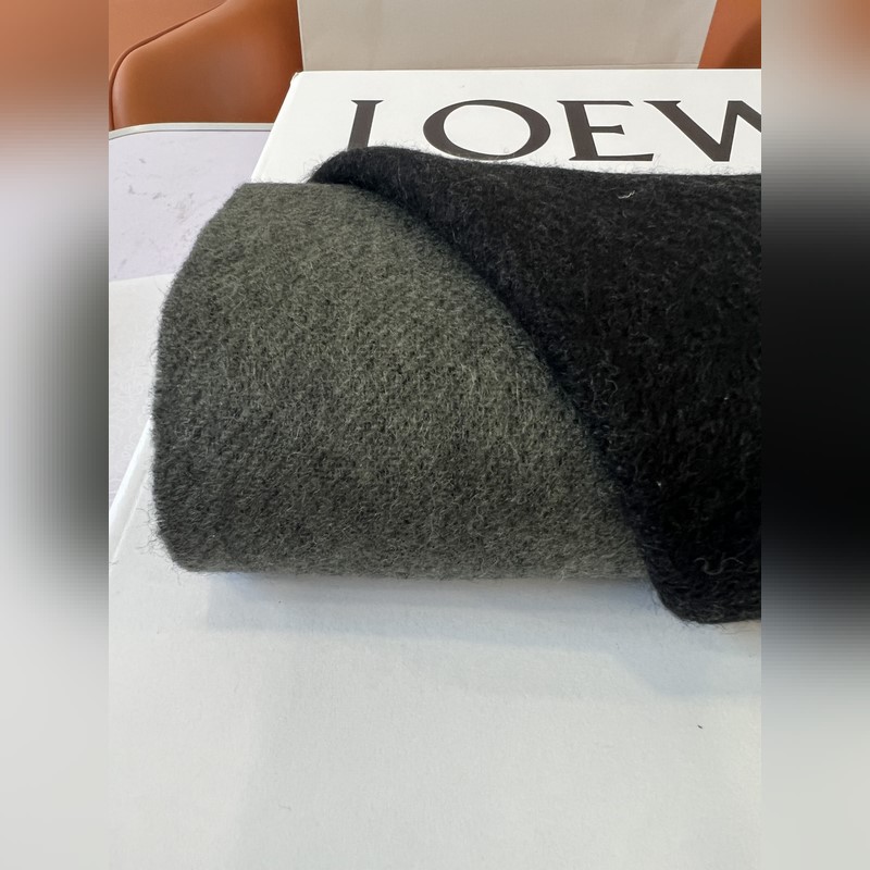 男士圍巾最帥的一款 Loewe專櫃爆掉的款 配色實(shí)屬好看 非常百搭 怎麼戴怎麼好