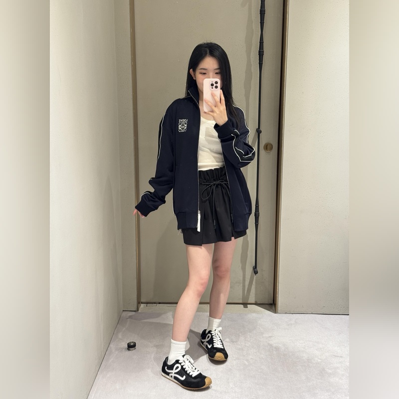 衣服LOEWE 26ss科技平紋針織運動服 正品12900購入 定染科技平紋面料