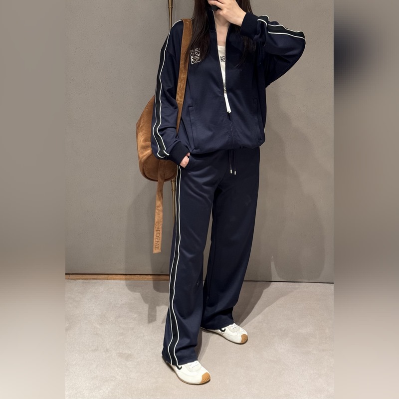 衣服LOEWE 26ss科技平紋針織運動服 正品12900購入 定染科技平紋面料
