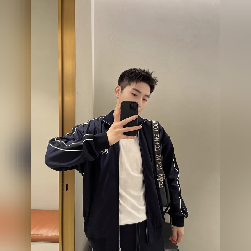 衣服LOEWE 26ss科技平紋針織運動服 正品12900購入 定染科技平紋面料