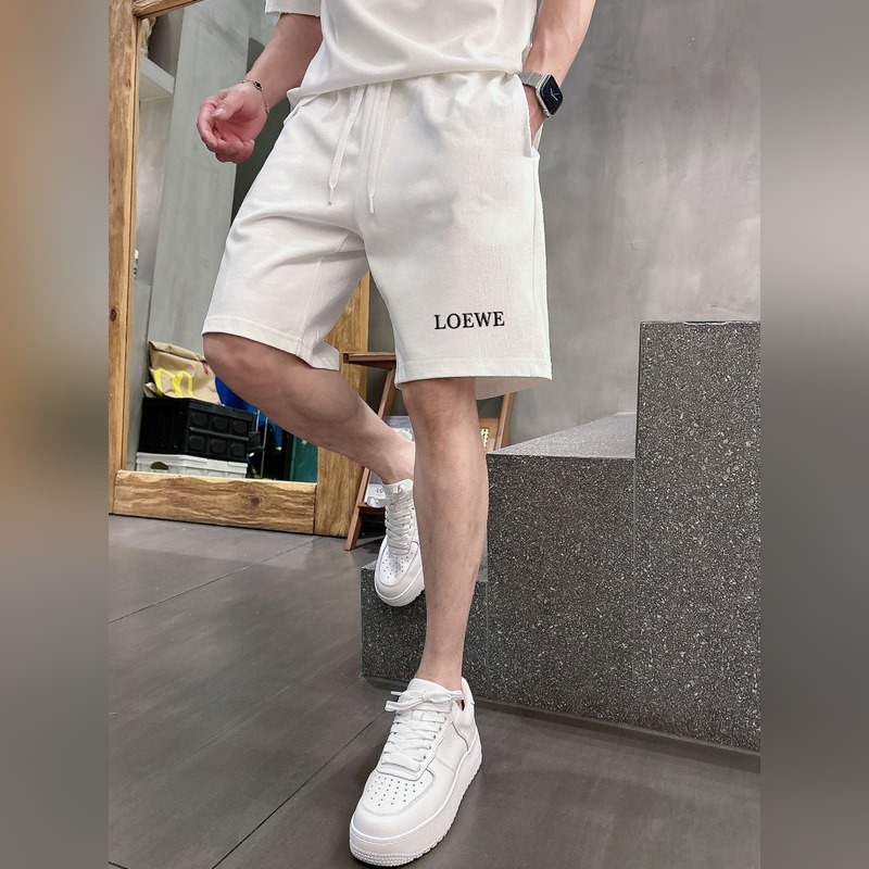 LOEWE 羅意威 高端定制 2026春夏新款首發(fā)專櫃最新款短袖短褲休閑套裝 重