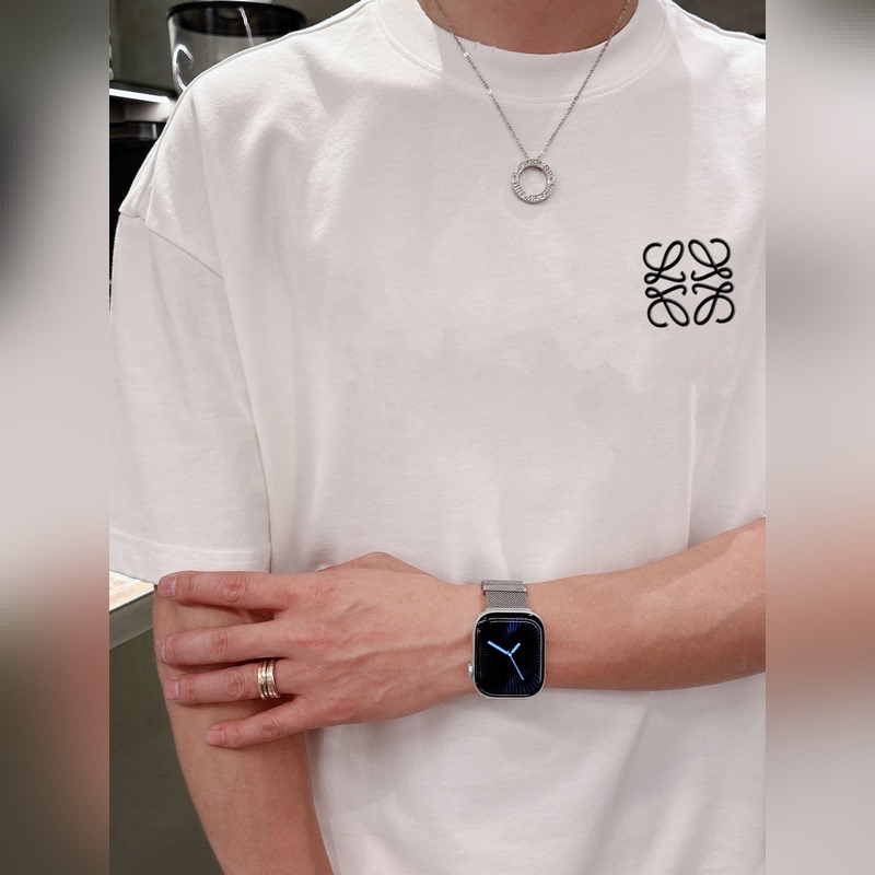 LOEWE 羅意威 高端定制 2026春夏新款首發(fā)專櫃最新款短袖短褲休閑套裝 重