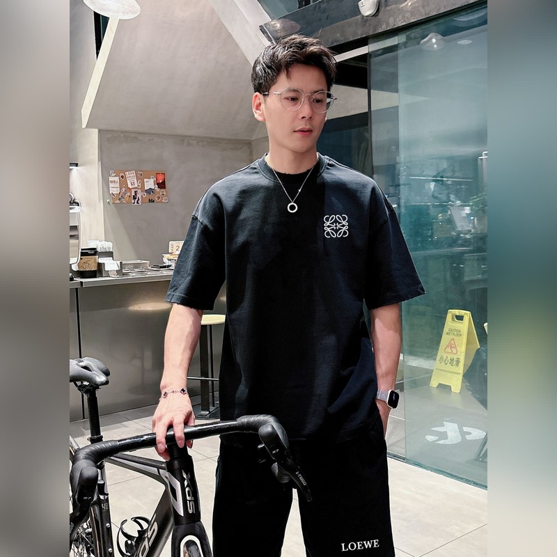 LOEWE 羅意威 高端定制 2026春夏新款首發專櫃最新款短袖短褲休閑套裝 重