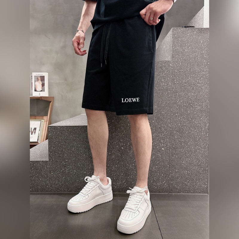 LOEWE 羅意威 高端定制 2026春夏新款首發專櫃最新款短袖短褲休閑套裝 重