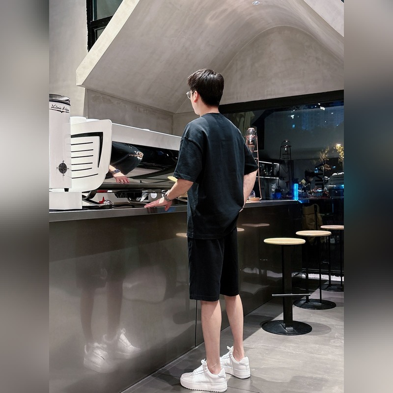 LOEWE 羅意威 高端定制 2026春夏新款首發專櫃最新款短袖短褲休閑套裝 重