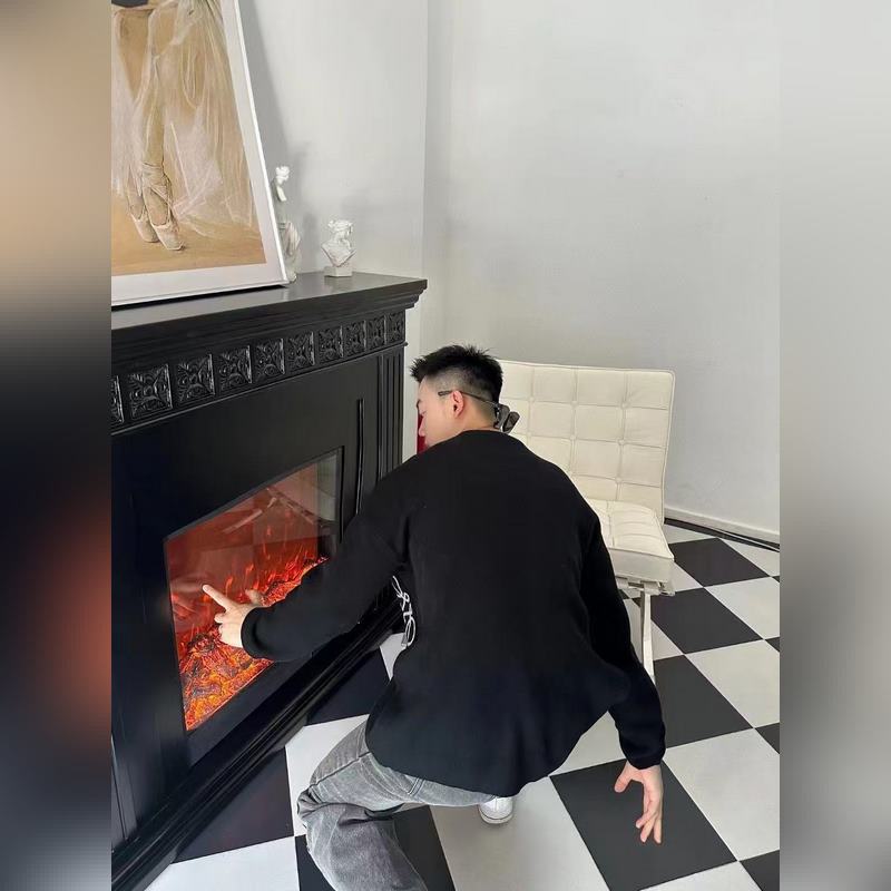 LOEWE口袋提花毛衣 面料選擇： 選用49%粘纖43%棉和少量錦綸和氨綸織成。