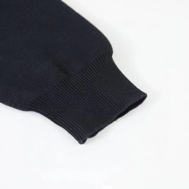 LOEWE口袋提花毛衣 面料選擇： 選用49%粘纖43%棉和少量錦綸和氨綸織成。