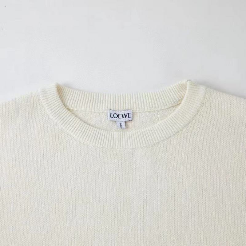 LOEWE口袋提花毛衣 面料選擇： 選用49%粘纖43%棉和少量錦綸和氨綸織成。