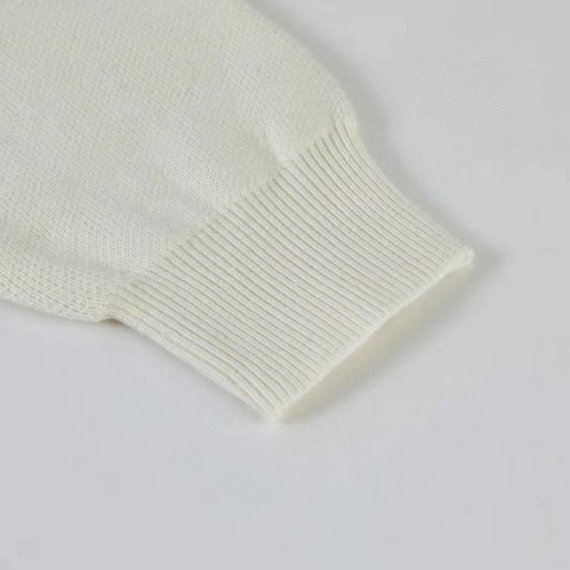 LOEWE口袋提花毛衣 面料選擇： 選用49%粘纖43%棉和少量錦綸和氨綸織成。