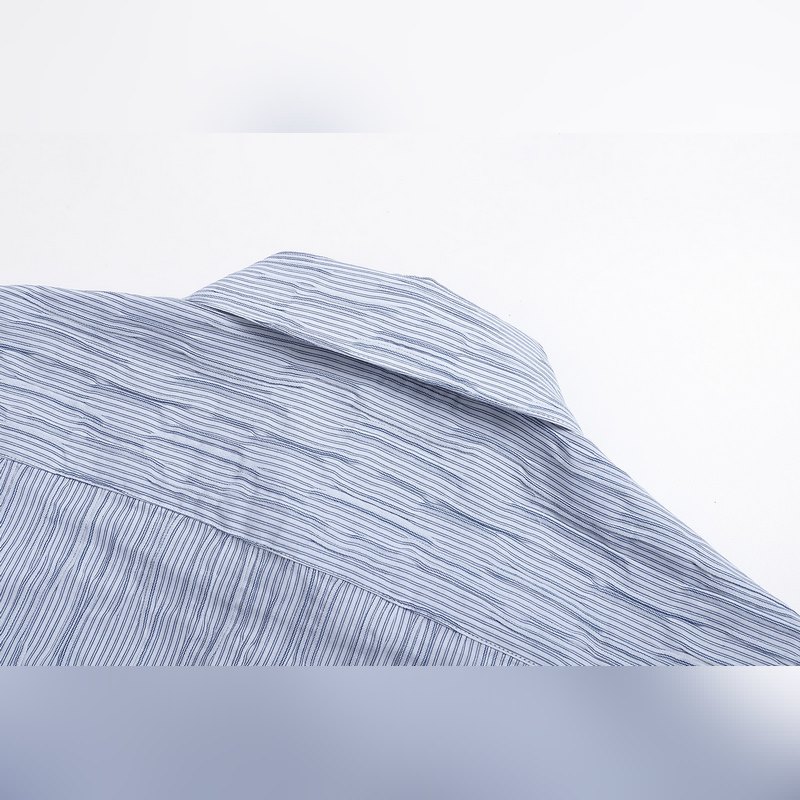 羅意威 。LOEWE 26ss輕質紋理條紋刺繡襯衫 正品5609購入 定制全棉