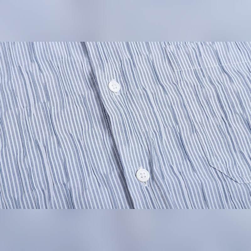 羅意威 。LOEWE 26ss輕質紋理條紋刺繡襯衫 正品5609購入 定制全棉