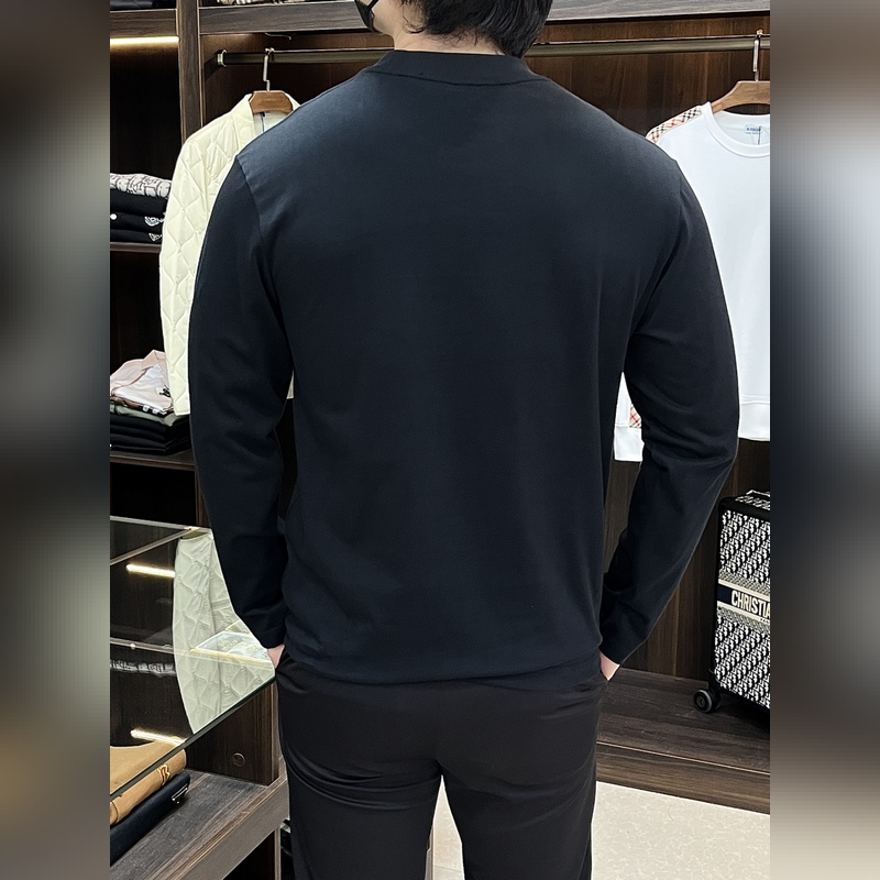 LOEWE 獨家專供春季新款 羅意威時尚休閑長袖T恤，純棉面料原單工藝高端歐版原