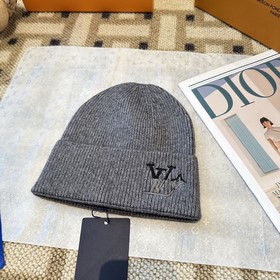 Lv路易威登專櫃貨，針織毛線帽，男女同款 正品開模，7色