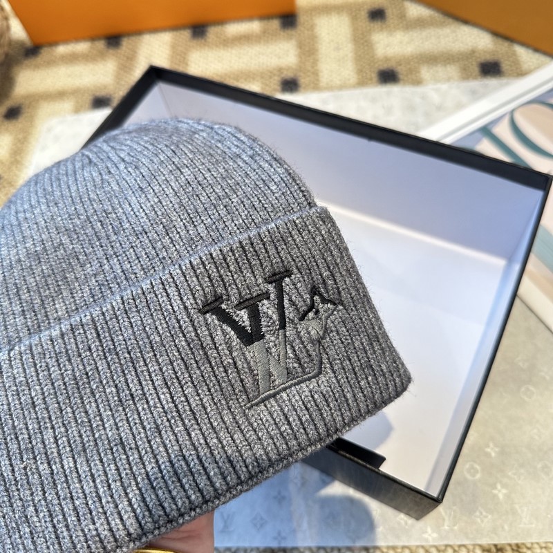 Lv路易威登專櫃貨，針織毛線帽，男女同款 正品開模，7色