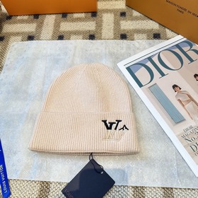 Lv路易威登專櫃貨，針織毛線帽，男女同款 正品開模，7色