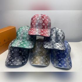 新款配盒子布袋，LV(路易威登)新款原單棒球帽，專櫃1：1開模訂制，原廠訂制面料