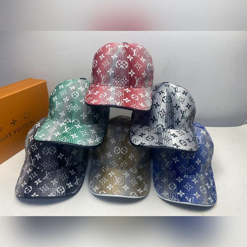 新款配盒子布袋，LV(路易威登)新款原單棒球帽，專櫃1：1開模訂制，原廠訂制面料