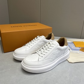 LOUIS VUITTON 運動鞋融彙品牌經典 Monogram 壓紋粒面牛皮革