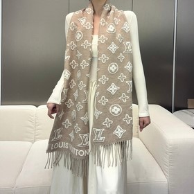 2026年最新爆款到啦！有正品打樣！百分之99還原正品！LV 3D 圍巾為柔軟毛