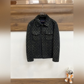 LV 2026ss早秋新款發布 Louis Vuitton翻領夾克外套，字母刺