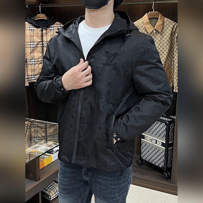 LV 2026ss早秋新款發布 Louis Vuitton連帽領夾克外套，秋季爆