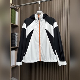 (白~) LVLouis Vuitton25FW秋冬新款戶外連帽棉服沖鋒衣 進口