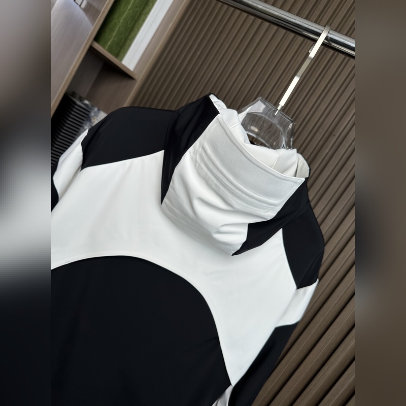 (白~) LVLouis Vuitton25FW秋冬新款戶外連帽棉服沖鋒衣 進口