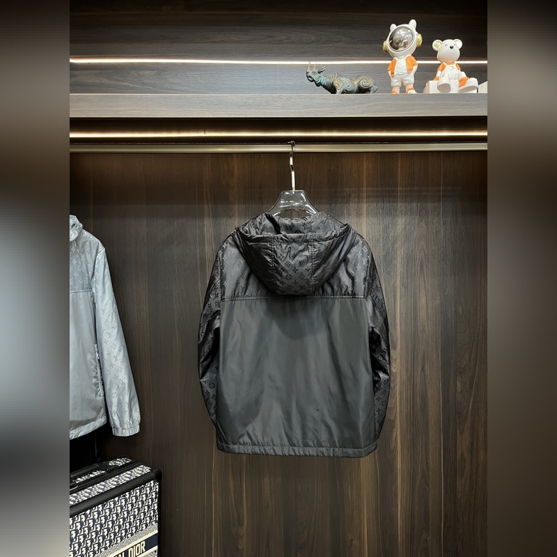 LV 2026ss早秋新款發布 Louis Vuitton連帽夾克外套，提花面料